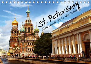 St. Petersburg (Tischkalender 2021 DIN A5 quer) von le Plat,  Patrick