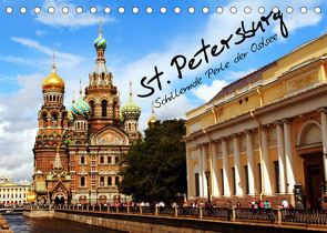 St. Petersburg (Tischkalender 2023 DIN A5 quer) von le Plat,  Patrick