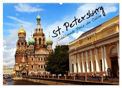 St. Petersburg (Wandkalender 2024 DIN A2 quer), CALVENDO Monatskalender von le Plat,  Patrick