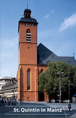 St. Quintin in Mainz von Glatz,  Joachim, Glatz,  Ulrike