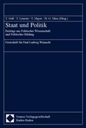 Staat und Politik von Goll,  Thomas, Leuerer,  Thomas, Mayer,  Tilman, Merz,  Hans-Georg