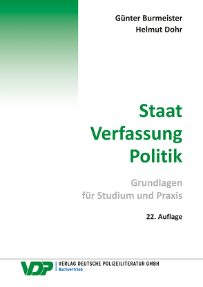 Staat – Verfassung -Politik von Burmeister,  Günter, Dohr,  Helmut