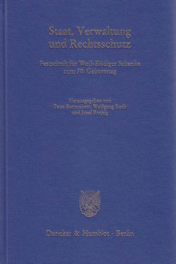 Staat, Verwaltung und Rechtsschutz. von Baumeister,  Peter, Roth,  Wolfgang, Ruthig,  Josef