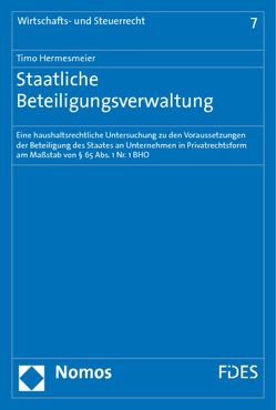 Staatliche Beteiligungsverwaltung von Hermesmeier,  Timo