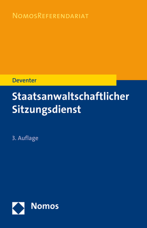 Staatsanwaltschaftlicher Sitzungsdienst von Deventer,  Anton