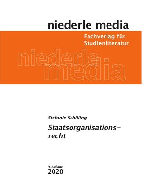 Staatsorganisationsrecht – Karteikarten – 2023 von Schilling,  Stefanie