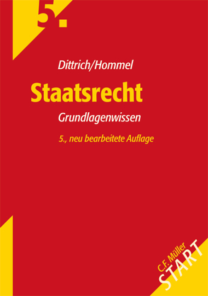 Staatsrecht von Dittrich,  Karl-Heinz, Hommel,  Gudula