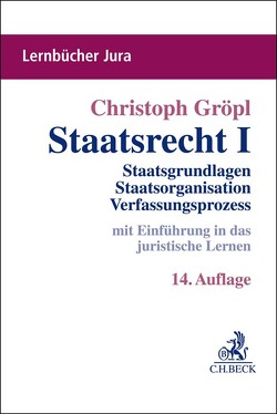 Staatsrecht I von Gröpl,  Christoph