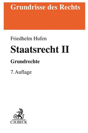 Staatsrecht II von Hufen,  Friedhelm