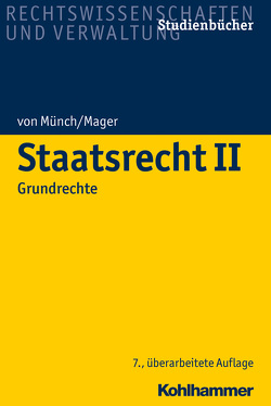 Staatsrecht II von Mager,  Ute, Münch,  Ingo von