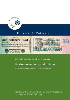 Staatsverschuldung und Inflation von Mehnert,  Alexander, Nastansky,  Andreas