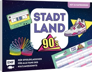 Stadt, Land, 90s – Der Spieleklassiker für alle Fans des Kultjahrzehnts