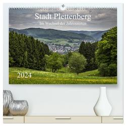 Stadt Plettenberg (hochwertiger Premium Wandkalender 2024 DIN A2 quer), Kunstdruck in Hochglanz von Rein,  Simone