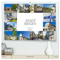 Stadt Siegen Impressionen (hochwertiger Premium Wandkalender 2024 DIN A2 quer), Kunstdruck in Hochglanz von Meutzner,  Dirk