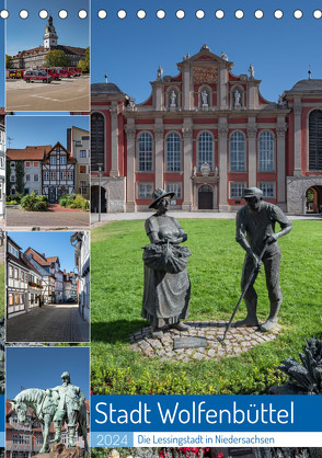 Stadt Wolfenbüttel (Tischkalender 2024 DIN A5 hoch) von Gierok-Latniak,  Steffen