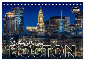 Stadtansichten aus Boston (Tischkalender 2024 DIN A5 quer), CALVENDO Monatskalender von Viola,  Melanie