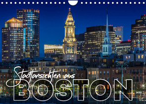 Stadtansichten aus Boston (Wandkalender 2023 DIN A4 quer) von Viola,  Melanie