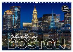 Stadtansichten aus Boston (Wandkalender 2024 DIN A3 quer), CALVENDO Monatskalender von Viola,  Melanie
