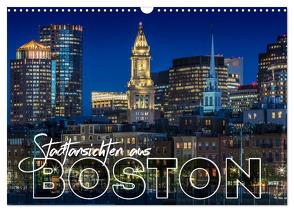 Stadtansichten aus Boston (Wandkalender 2024 DIN A3 quer), CALVENDO Monatskalender von Viola,  Melanie
