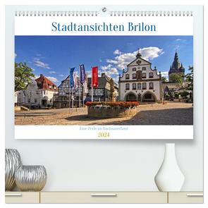 Stadtansichten Brilon (hochwertiger Premium Wandkalender 2024 DIN A2 quer), Kunstdruck in Hochglanz von / Detlef Thiemann,  DT-Fotografie