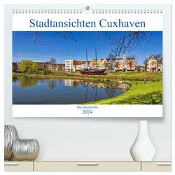 Stadtansichten Cuxhaven (hochwertiger Premium Wandkalender 2024 DIN A2 quer), Kunstdruck in Hochglanz von Thiemann / DT-Fotografie,  Detlef