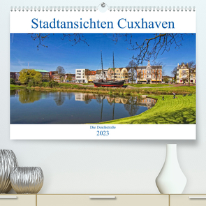 Stadtansichten Cuxhaven (Premium, hochwertiger DIN A2 Wandkalender 2023, Kunstdruck in Hochglanz) von Thiemann / DT-Fotografie,  Detlef