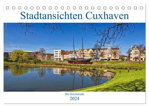 Stadtansichten Cuxhaven (Tischkalender 2024 DIN A5 quer), CALVENDO Monatskalender von Thiemann / DT-Fotografie,  Detlef