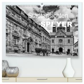 Stadtansichten Speyer (hochwertiger Premium Wandkalender 2024 DIN A2 quer), Kunstdruck in Hochglanz von Schwarz,  Nailia