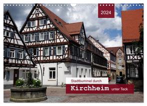 Stadtbummel durch Kirchheim unter Teck (Wandkalender 2024 DIN A3 quer), CALVENDO Monatskalender von Keller,  Angelika