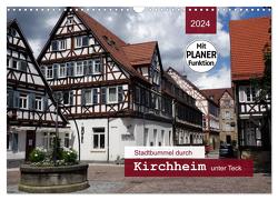 Stadtbummel durch Kirchheim unter Teck (Wandkalender 2024 DIN A3 quer), CALVENDO Monatskalender von Keller,  Angelika
