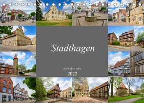 Stadthagen Impressionen (Tischkalender 2022 DIN A5 quer) von Meutzner,  Dirk