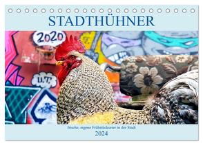 Stadthühner (Tischkalender 2024 DIN A5 quer), CALVENDO Monatskalender von Eder/Busch,  Eder/Busch