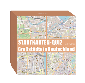 Stadtkarten-Quiz Großstädte in Deutschland von Wilkes,  Johannes