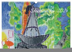 Stadtkinder 2024 (Wandkalender 2024 DIN A3 quer), CALVENDO Monatskalender von Nocke,  Susanne