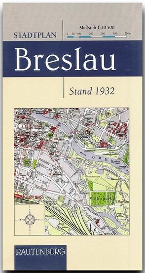 Karte – Stadtplan BRESLAU – Stand 1932