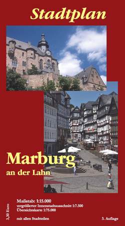 Stadtplan Marburg an der Lahn von Münzer,  Lutz