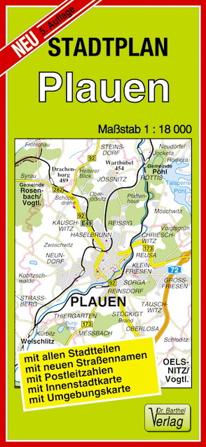Stadtplan Plauen