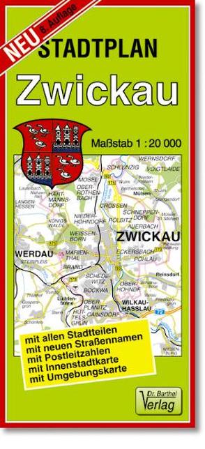 Stadtplan Zwickau und Werdau
