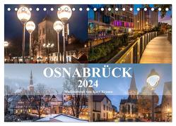 Stadtportrait Osnabrück (Tischkalender 2024 DIN A5 quer), CALVENDO Monatskalender von Krause,  Kurt