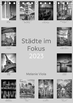 Städte im Fokus (Tischkalender 2023 DIN A5 hoch) von Viola,  Melanie