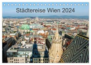 Städtereise Wien (Tischkalender 2024 DIN A5 quer), CALVENDO Monatskalender von Rasche,  Marlen