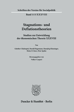 Stagnations- und Deflationstheorien. von Caspari,  Volker