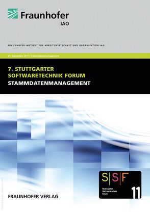 Stammdatenmanagement. von Kokemüller,  Jochen, Spath,  Dieter, Weisbecker,  Anette