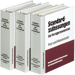 Standardzulassungen für Fertigarzneimittel von Braun,  Rainer, Surmann,  Peter, Wendt,  Ralf, Wichtl,  Max, Ziegenmeyer,  Jochen