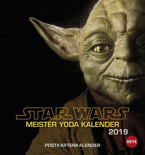 STAR WARS Meister Yodas Weisheiten Postkartenkalender – Kalender 2019 von Heye