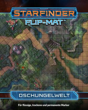 Starfinder Flip-Mat: Dschungelwelt von Bulmahn,  Jason, Mammoliti,  Damien