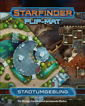 Starfinder Flip-Mat: Stadtumgebung von Bulmahn,  Jason, Mammoliti,  Damien