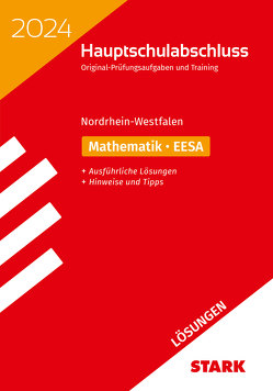 STARK Lösungen zu Original-Prüfungen und Training – Hauptschulabschluss 2024 – Mathematik – NRW