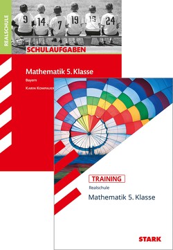 STARK Mathematik 5. Klasse Realschule Bayern – Schulaufgaben + Training von Kompauer,  Karin, Müller,  Dirk