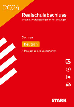 STARK Original-Prüfungen Realschulabschluss 2024 – Deutsch – Sachsen